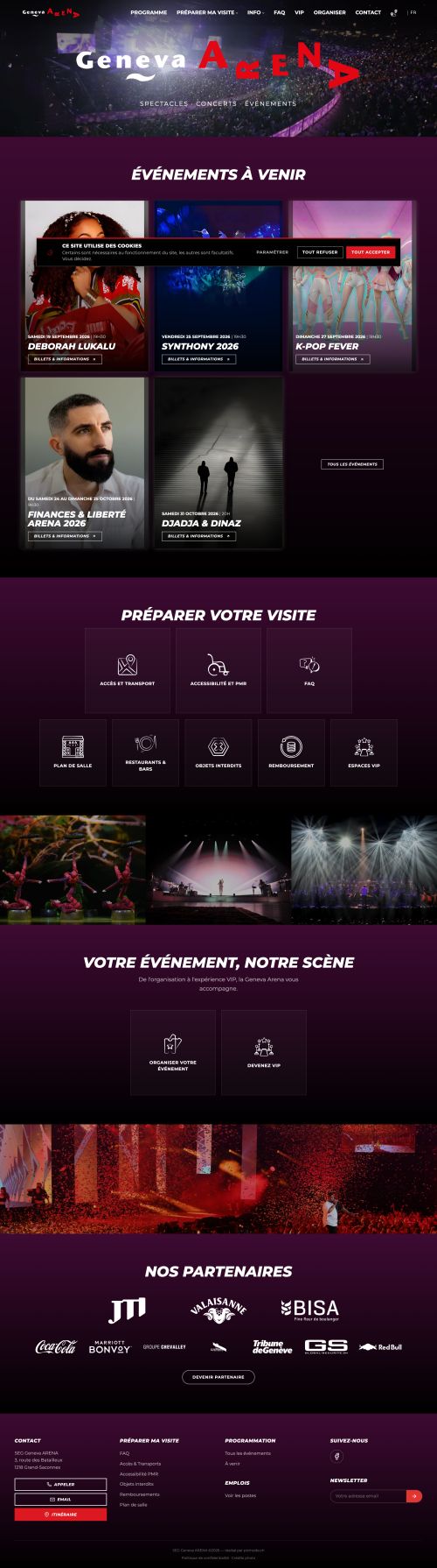 Refonte du site de la Genève Arena - image 1
