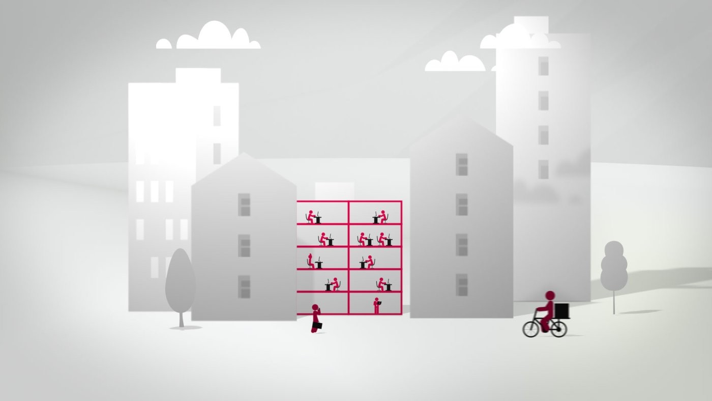 L'impact de la pandÃ©mie sur le home office - Pixinside rÃ©fÃ©rence animation
